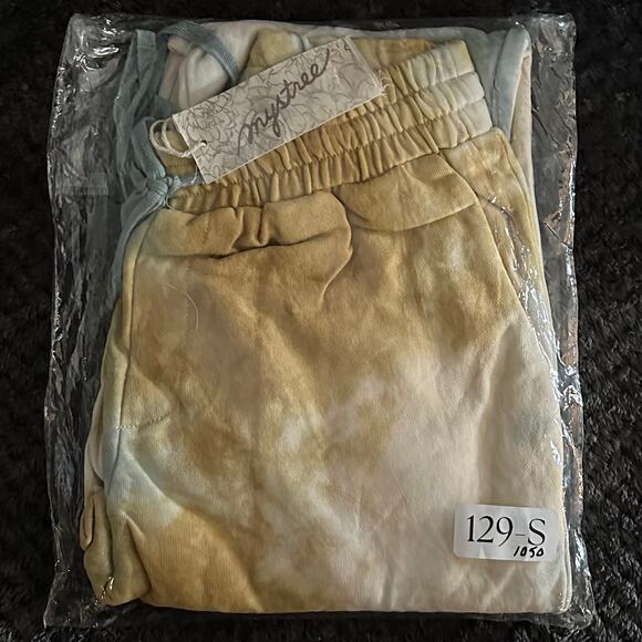 NWT! Mystree Womens Sz Sm Jogger Pant 2 Front Pockets Functional Drawstring K129 - Picture 5 of 5